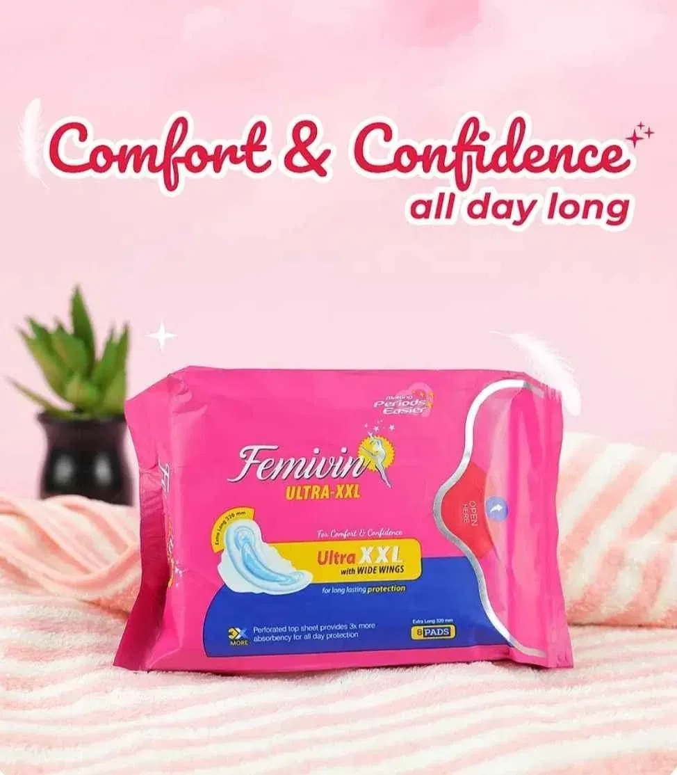Femivir Ultra-XXL Sanitary Napkins – Pack of 3 3