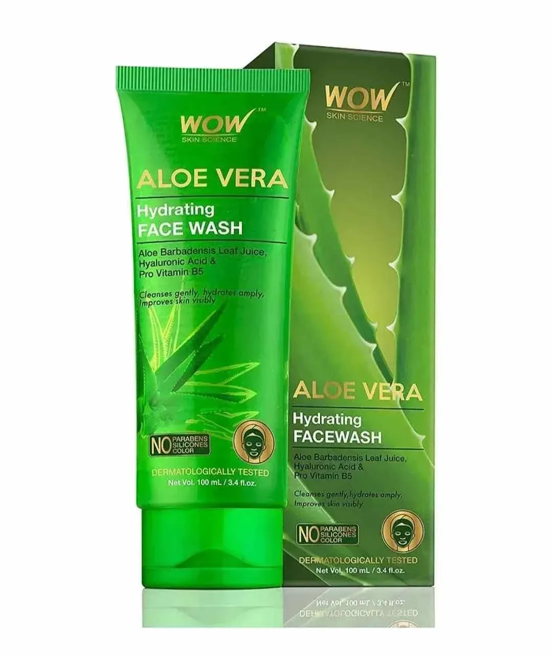 WOW Skin Science Aloe Vera Hydrating Face Wash – 100 mL