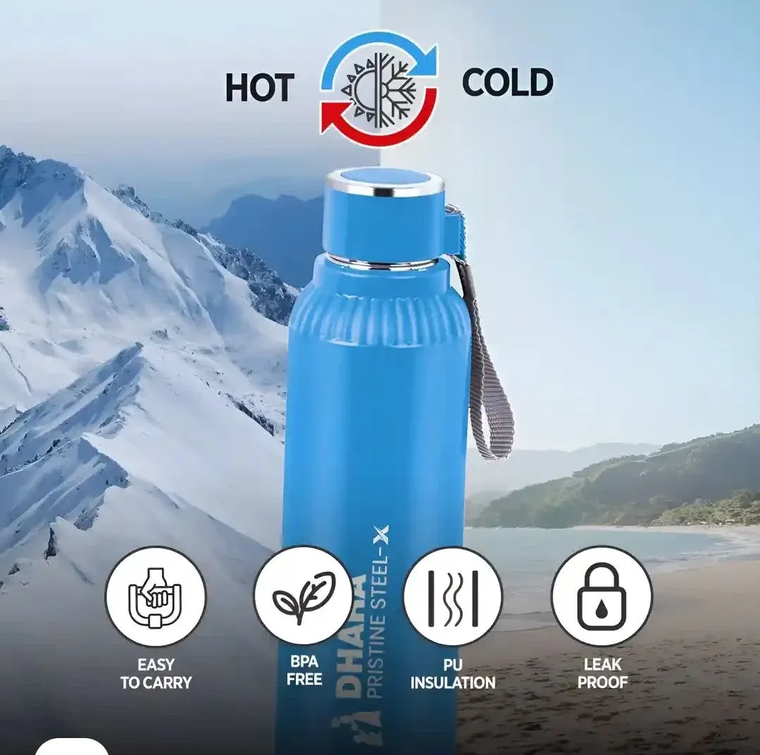 Stainless Steel Hot & Cold Water Bottle – 700 ML 8