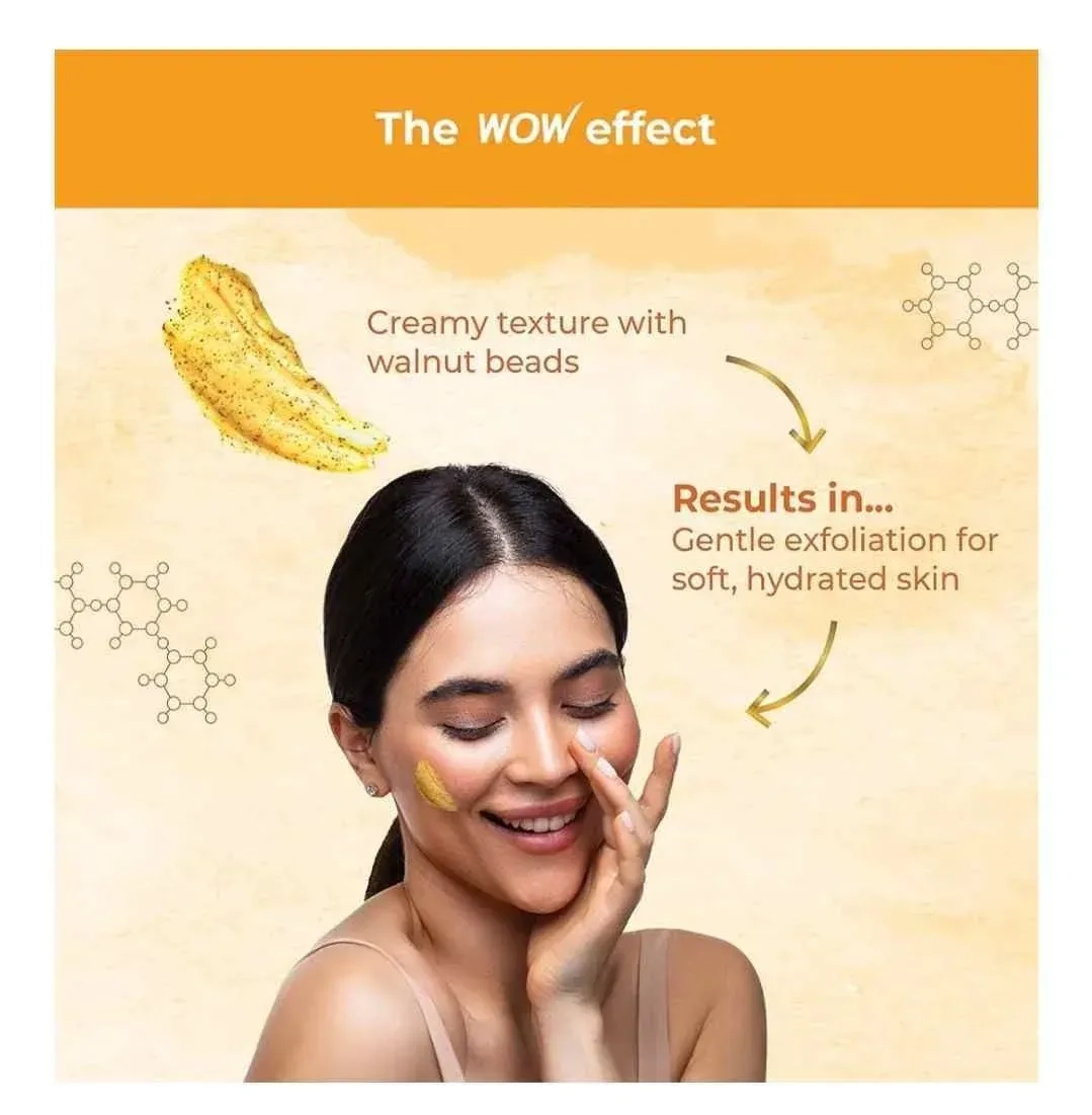 WOW Skin Science Vitamin C + Hyaluronic Acid Brightening Face Scrub | Gently Exfoliates | Smoothens Skin Texture | Hydrates Skin | Promotes Even-Toned Complexion | 100g
Product 6