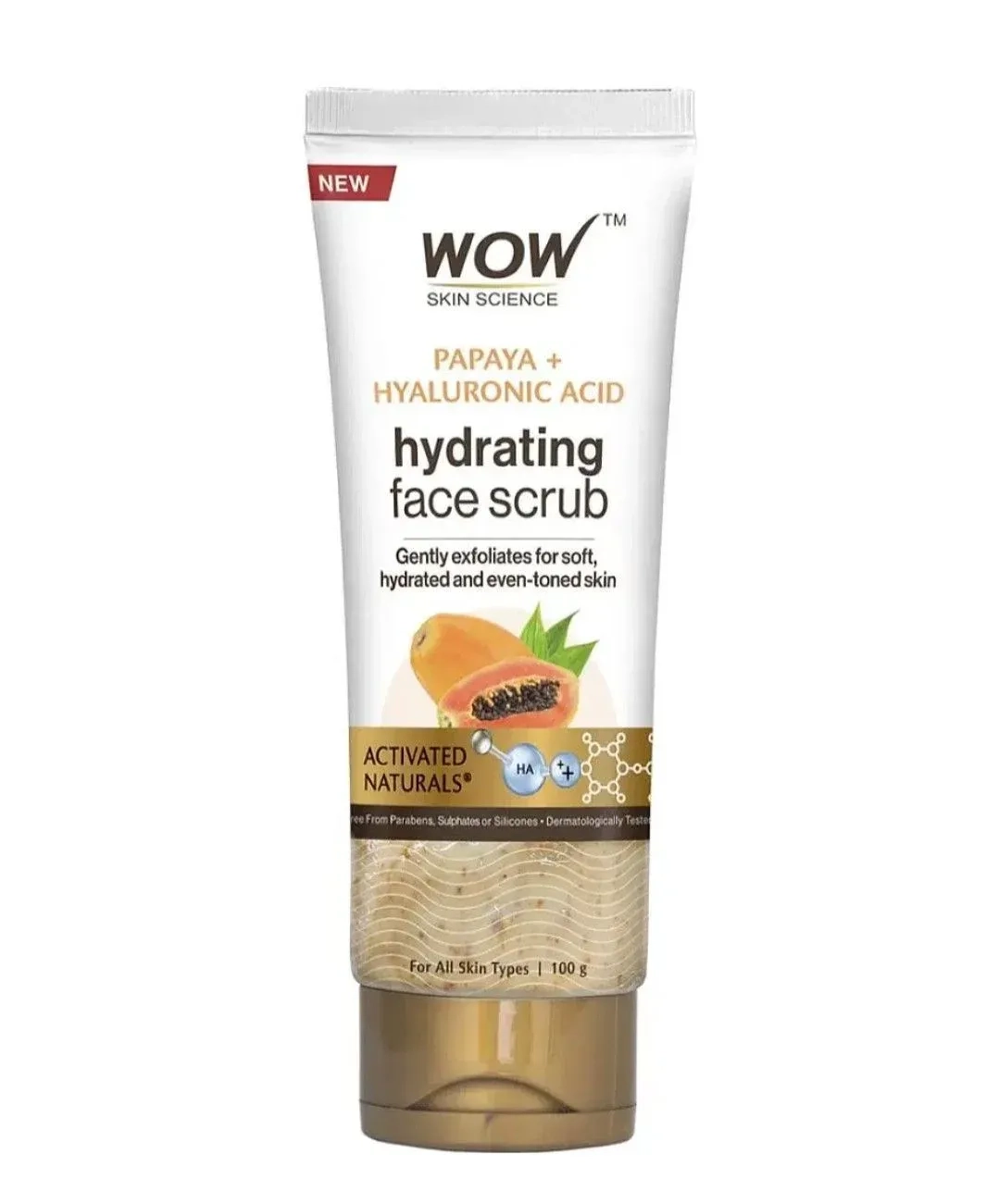 Wow skin science | Exfoliating Facial scrub | Men and woman 1