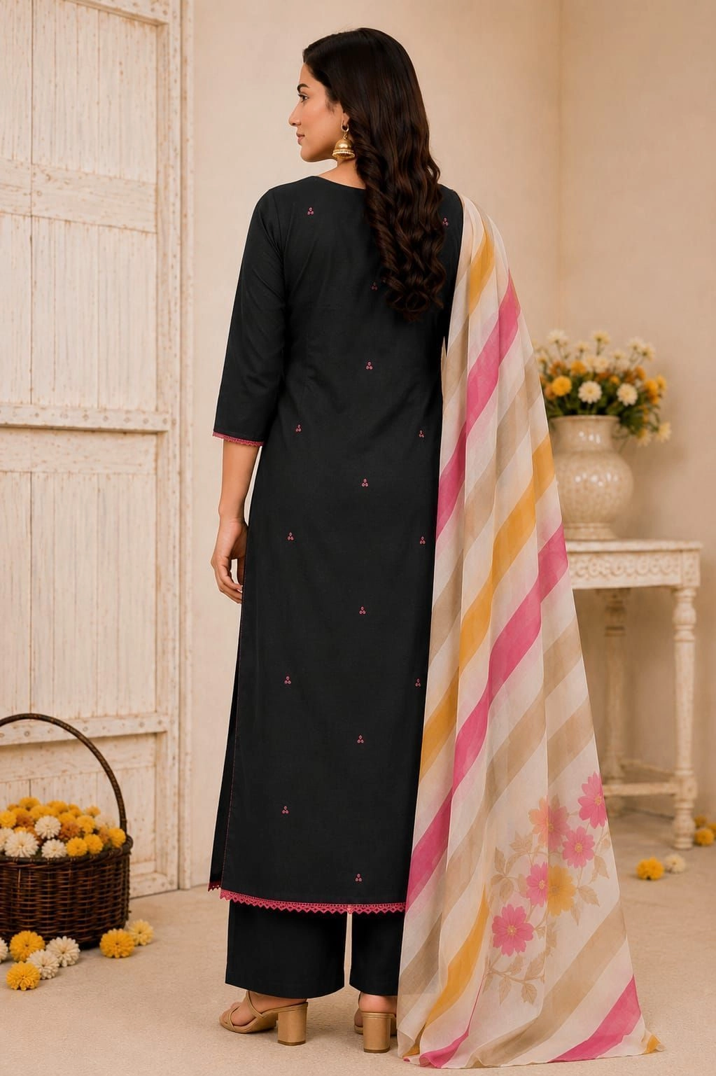 MIDNIGHT BLUE Churidhar 4