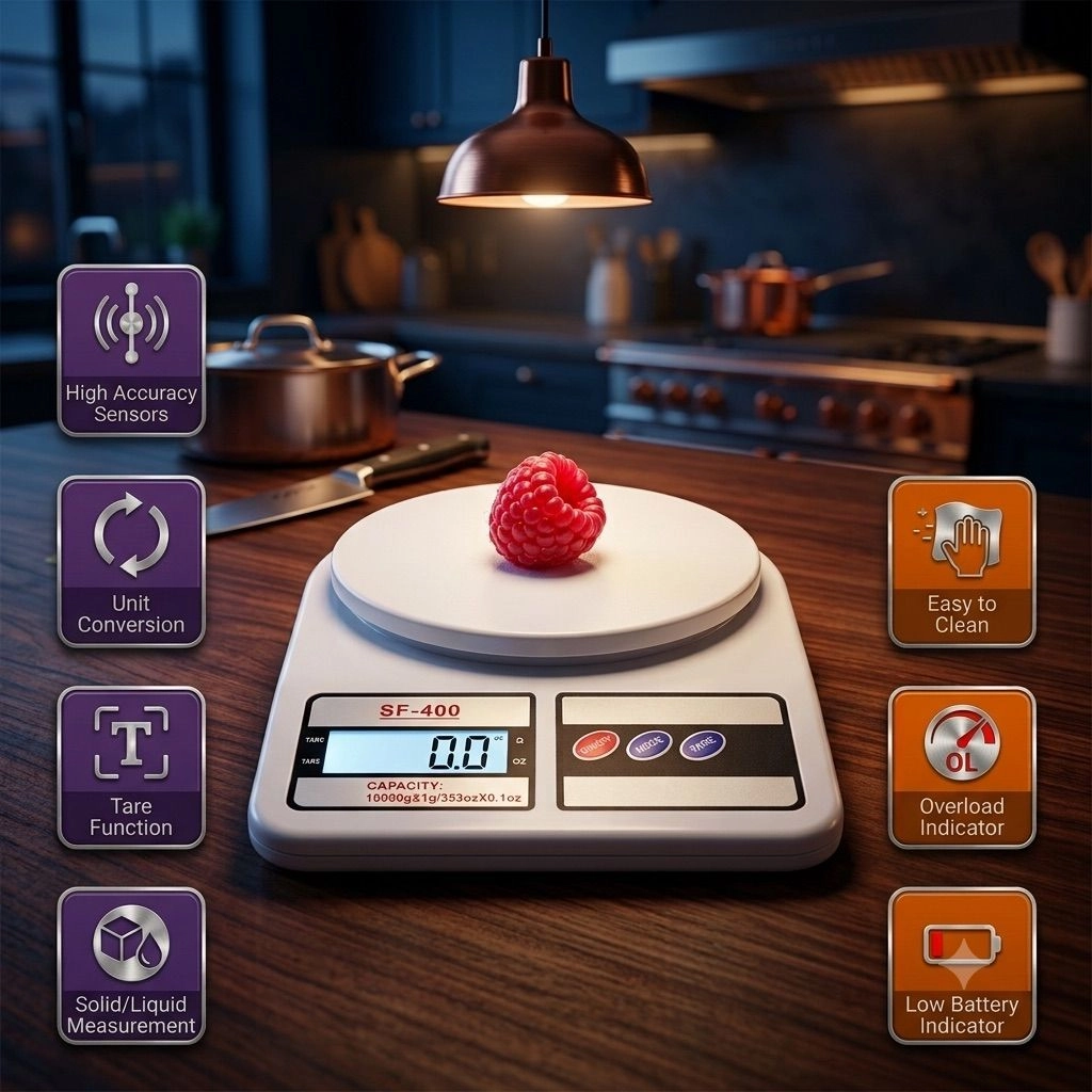 Multipurpose Thermomate Digital Kitchen Weighing Scale 3