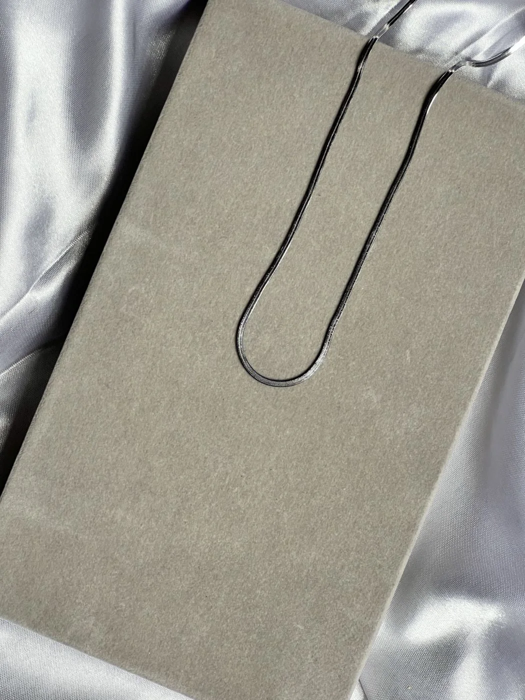 Snake chain silver 1