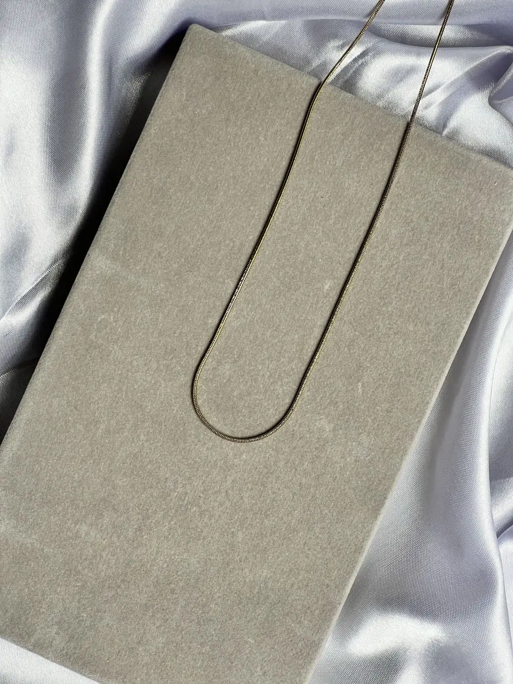 Round snake chain gold 1