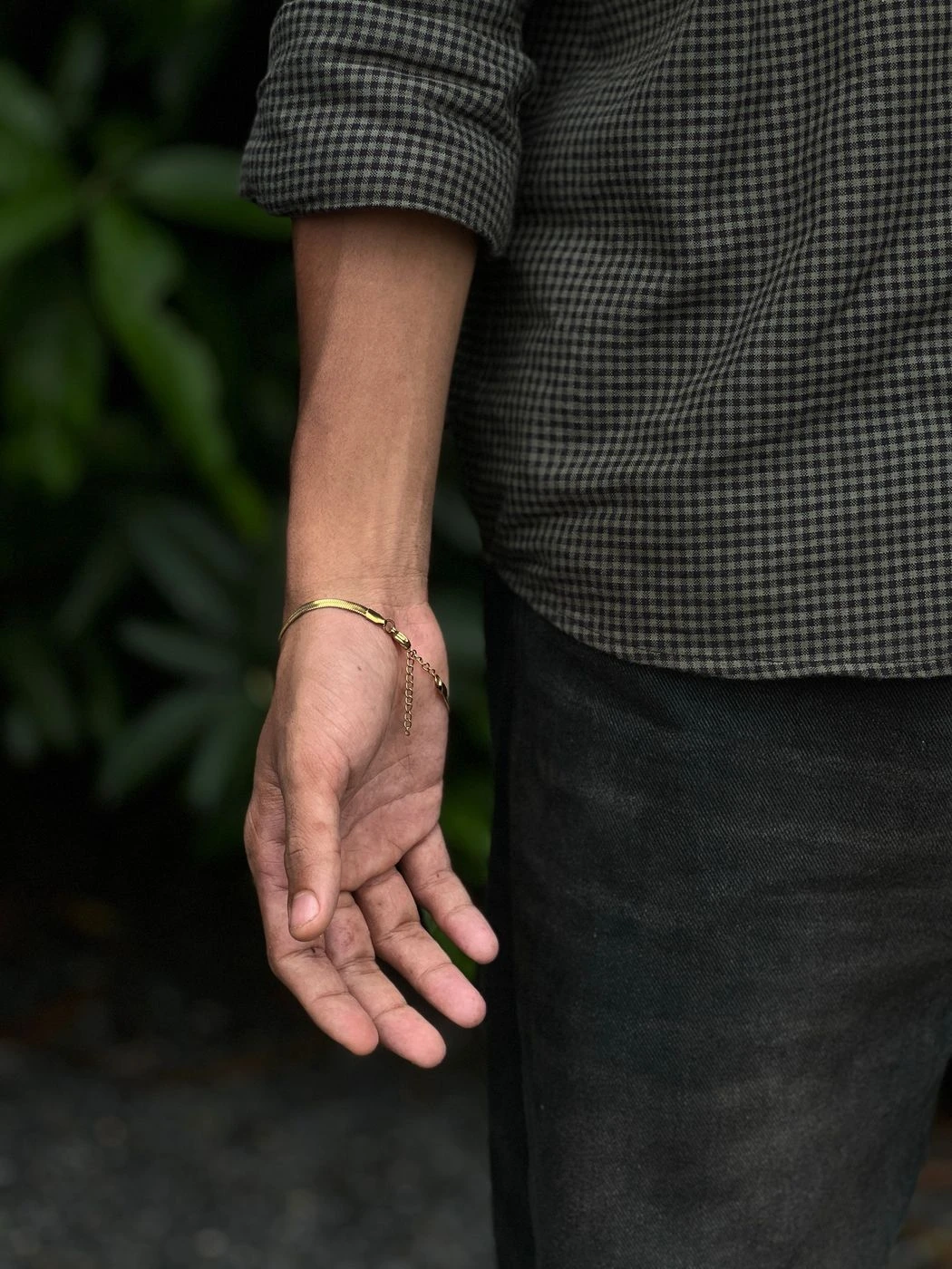 Snake bracelet gold 3