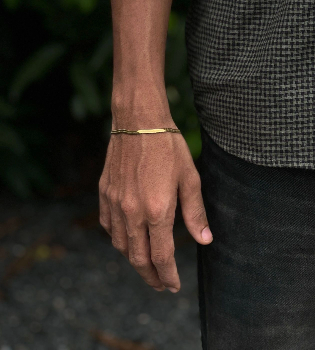 Snake bracelet gold