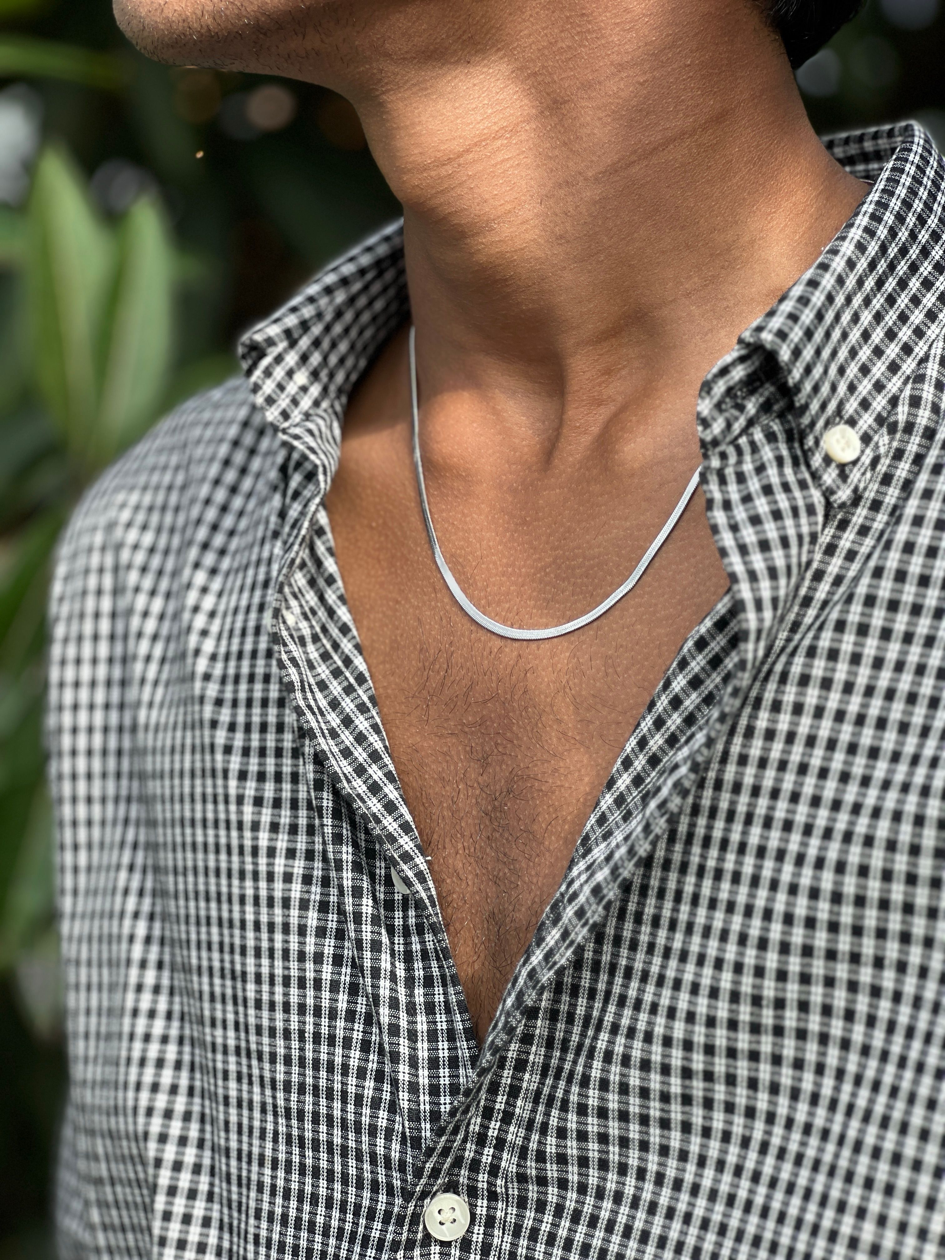 Snake chain silver 3