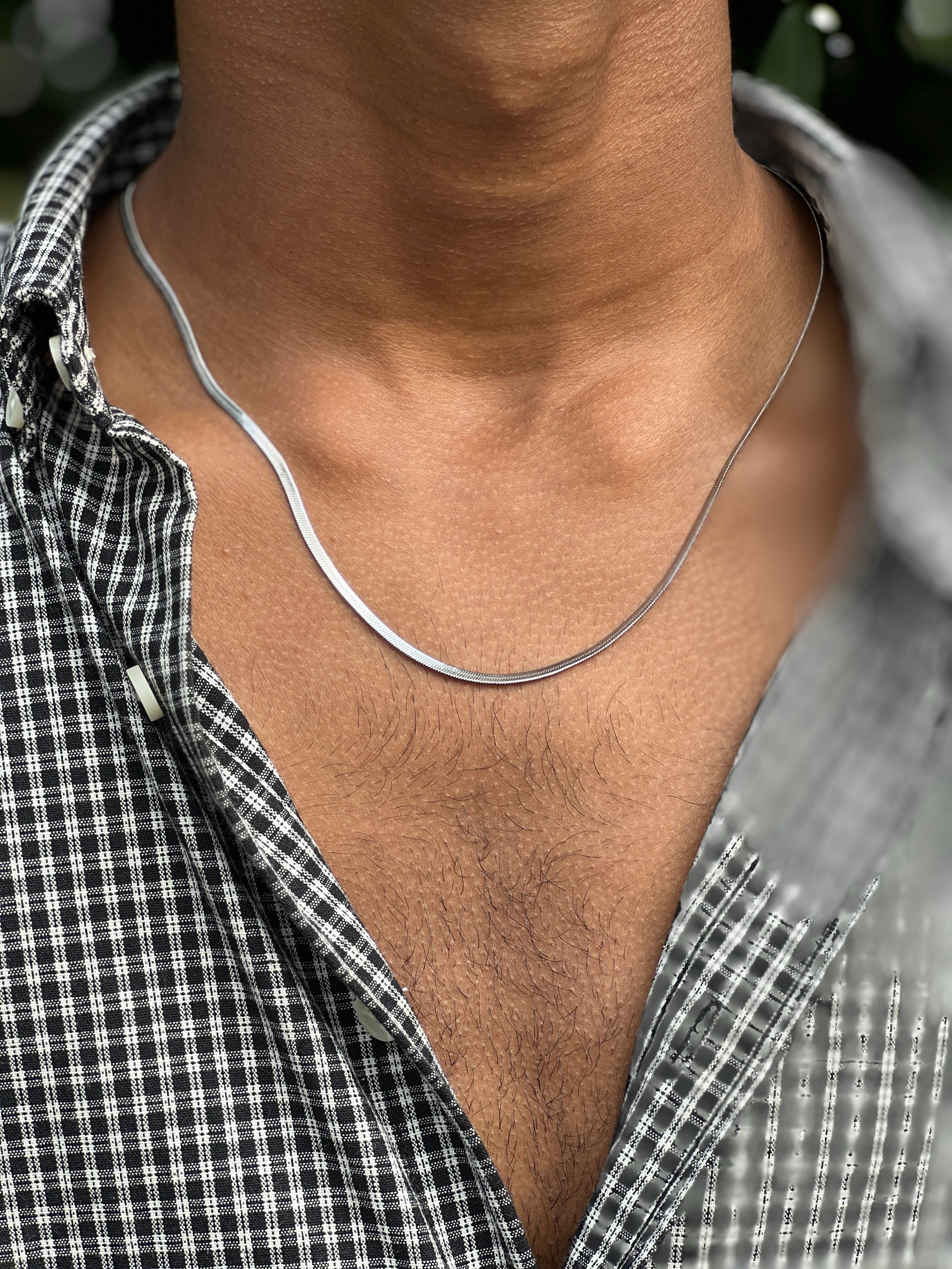 Snake chain silver 5