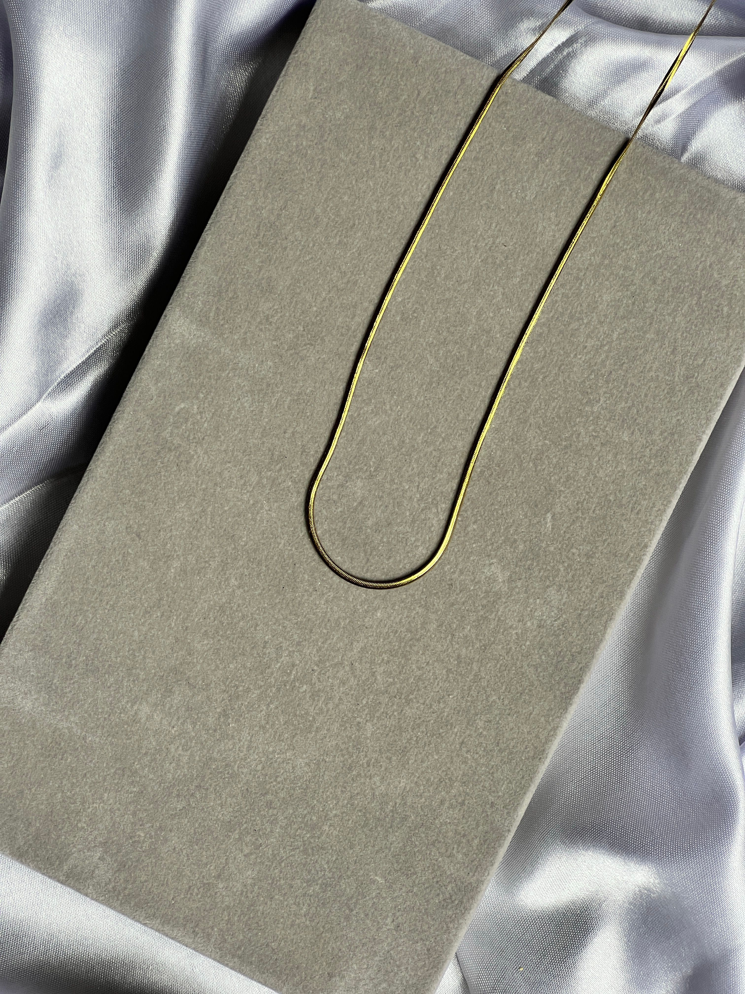 snake chain gold 1