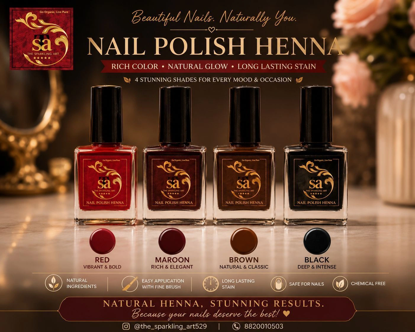 Nail Polish Henna