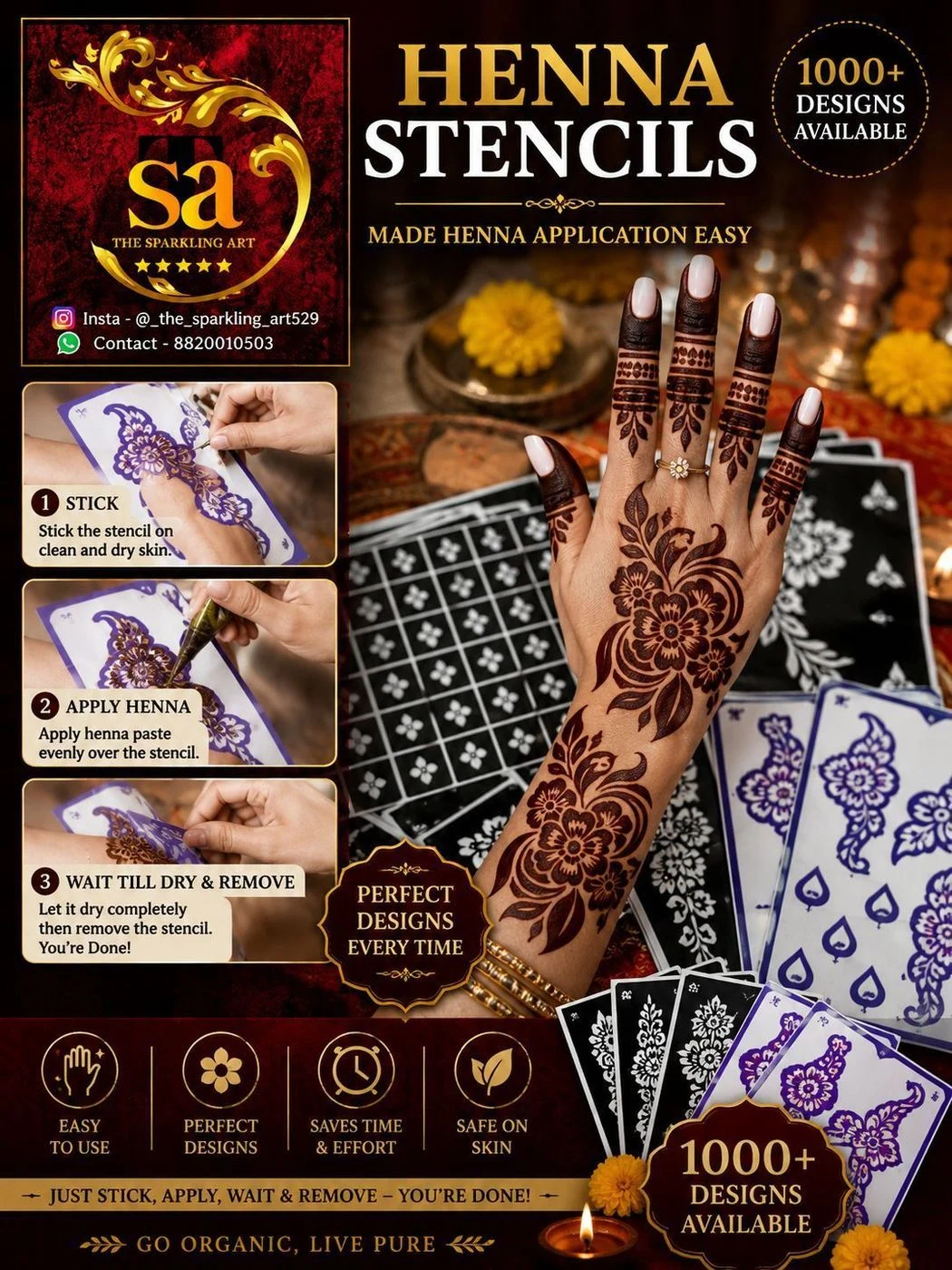 Henna Stencils