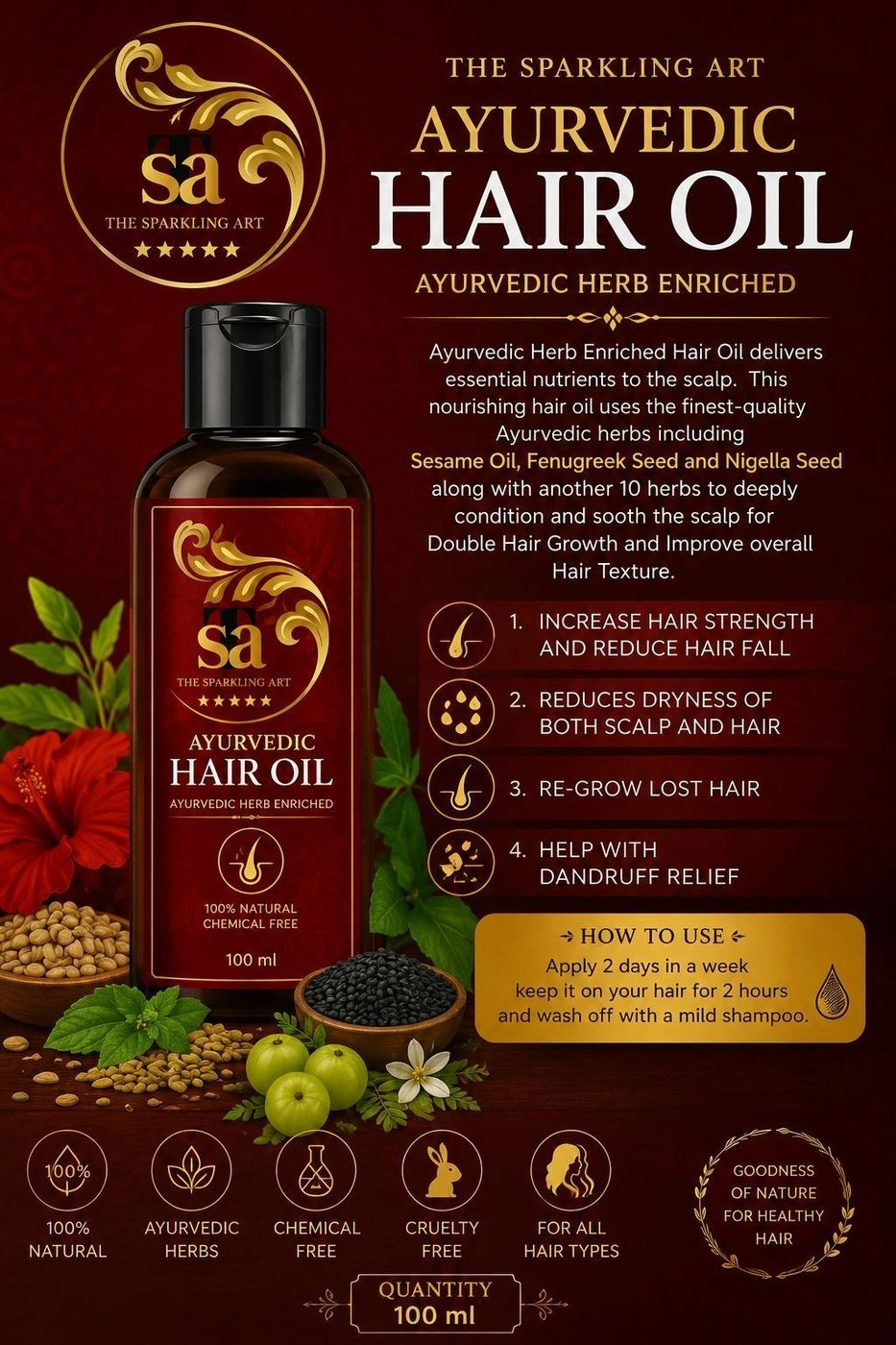 TSA Hair Oil 1