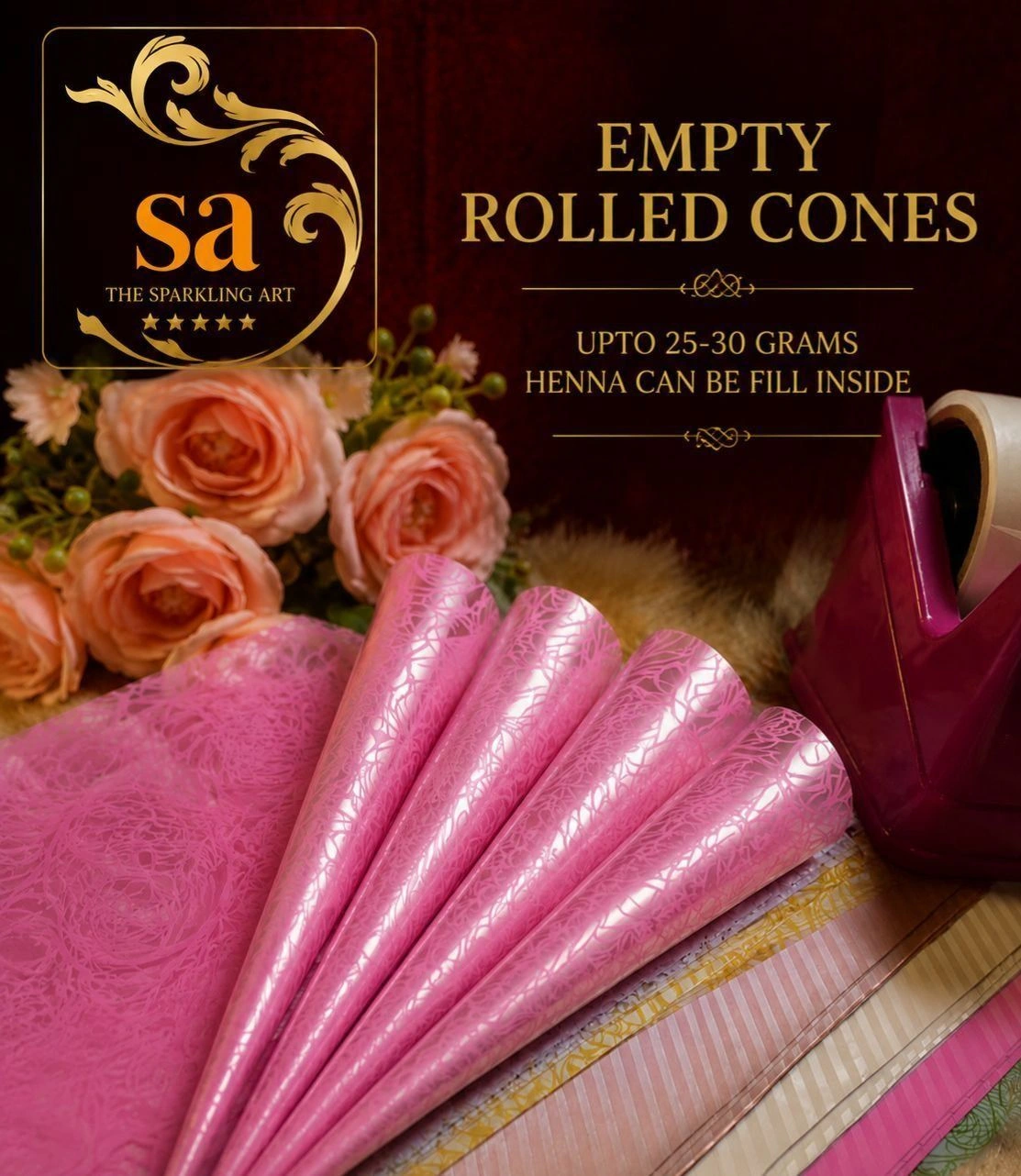 Empty Rolled Cones