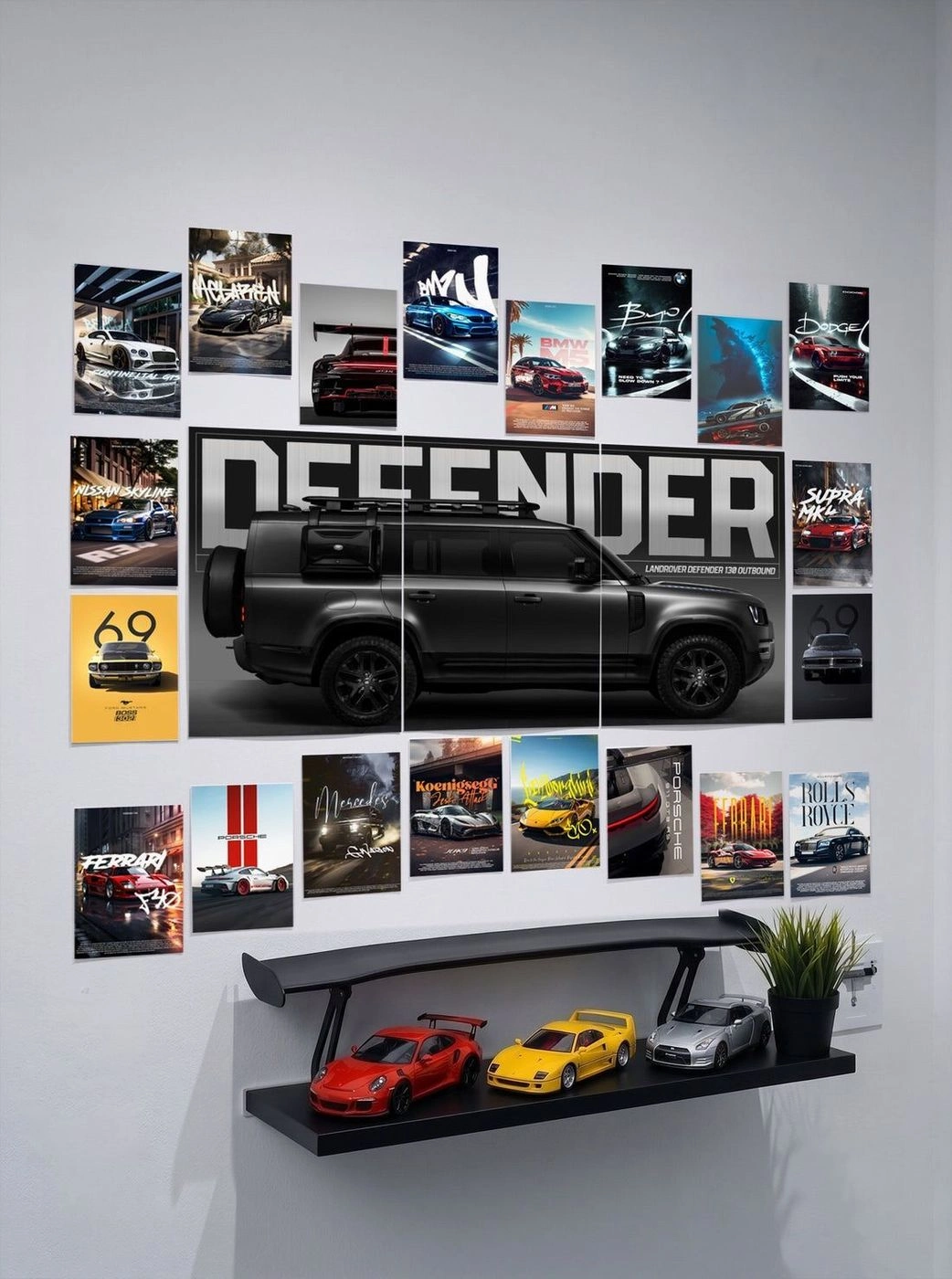 Automotive Wall Setup Combo 🚨| 24 Piece 1