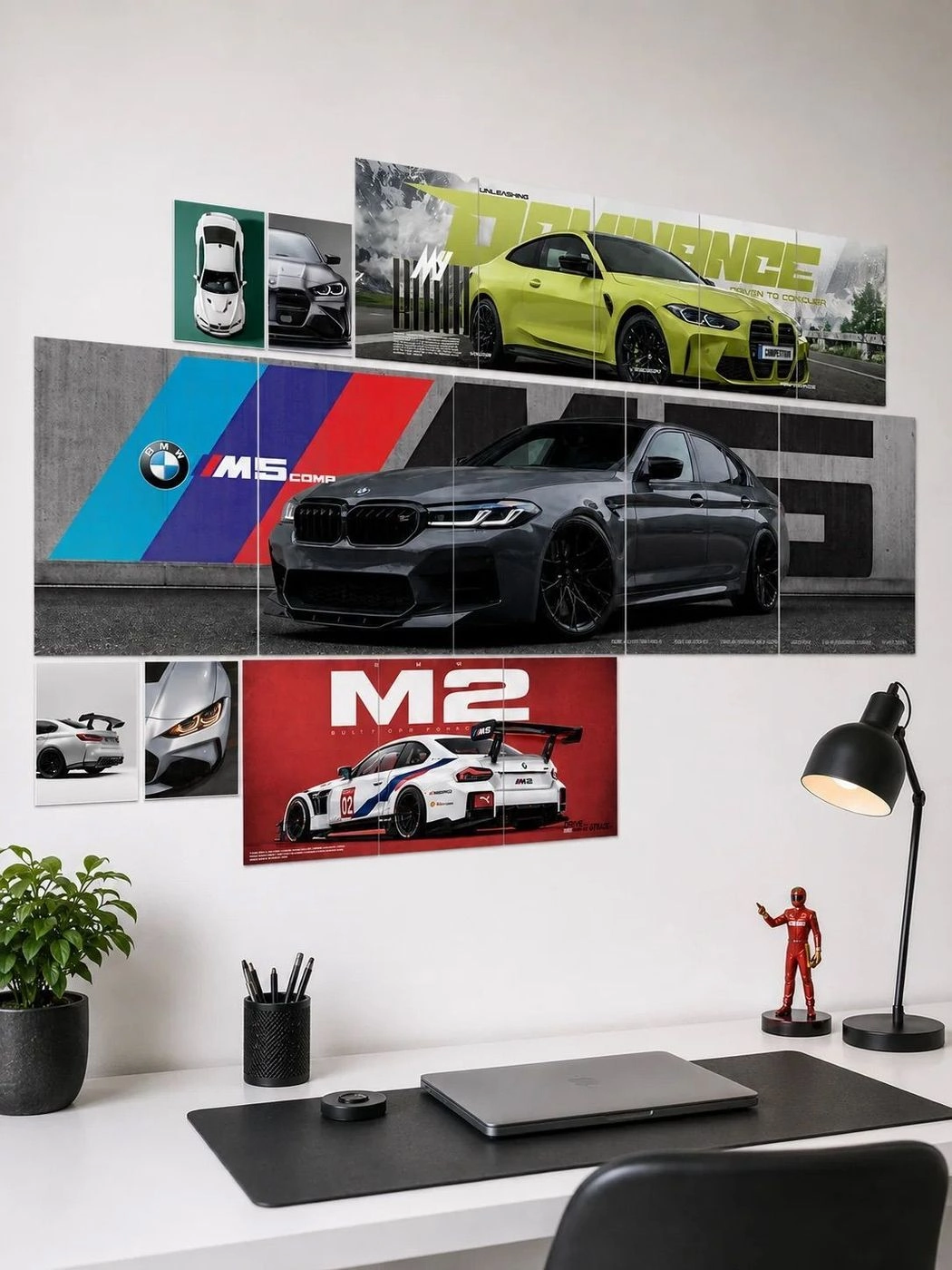 BMW M series combo| 17- piece Wall Setup