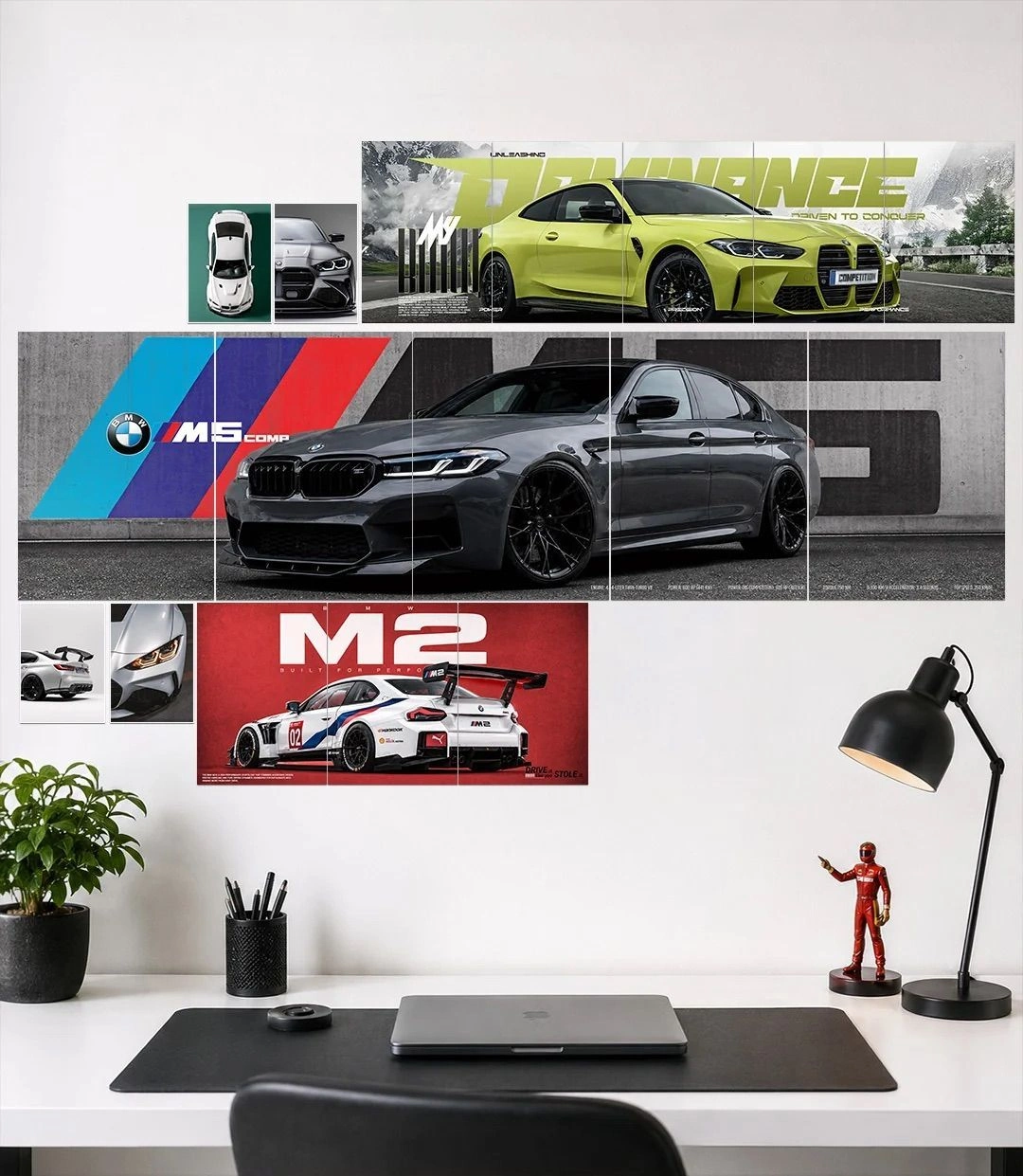 BMW M series combo| 17- piece Wall Setup