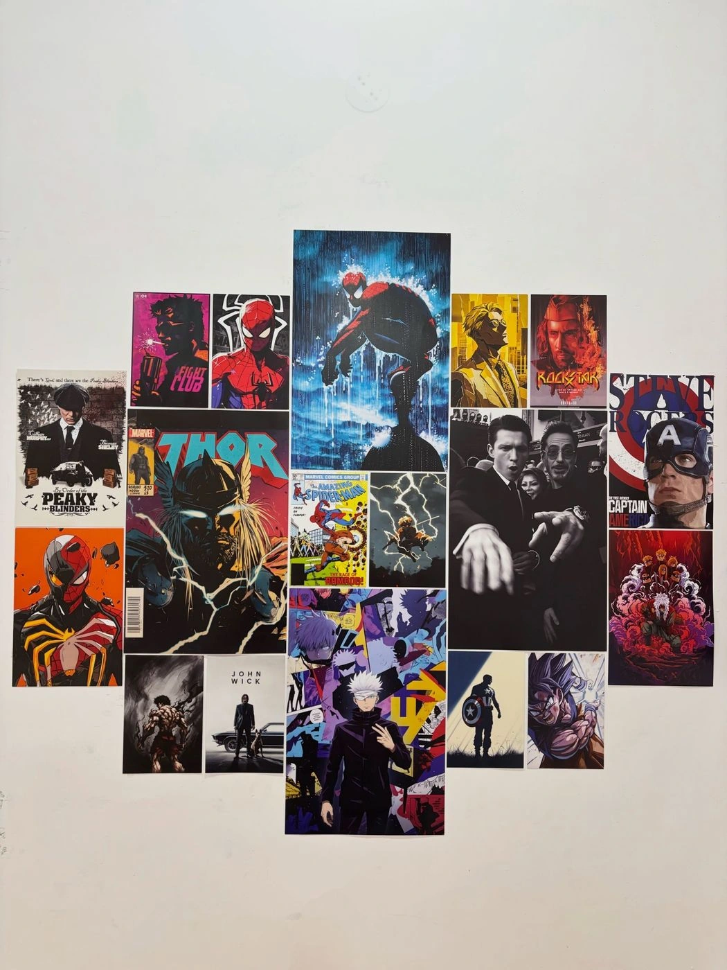 Ultimate Marvel x Anime combo | Wall setup | 1