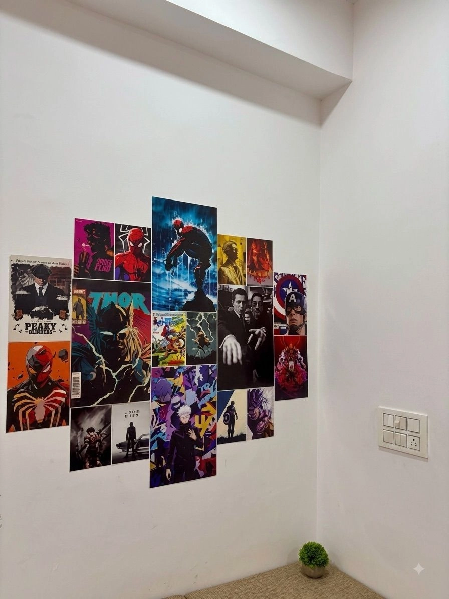 Ultimate Marvel x Anime combo | Wall setup | 2
