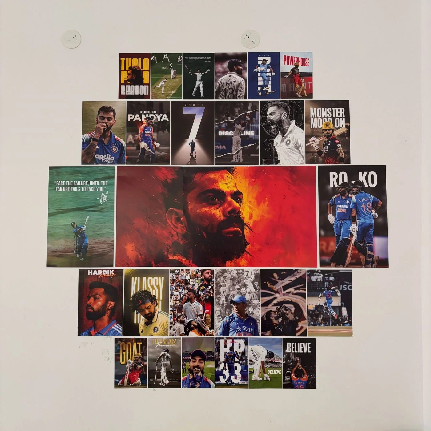 Legendary Cricket Player Combo| Virat Kohli | Dhoni | Hardik Pandiya | KL Rahul | Cricket Legendary Moments | Pack of 29 Set 1
