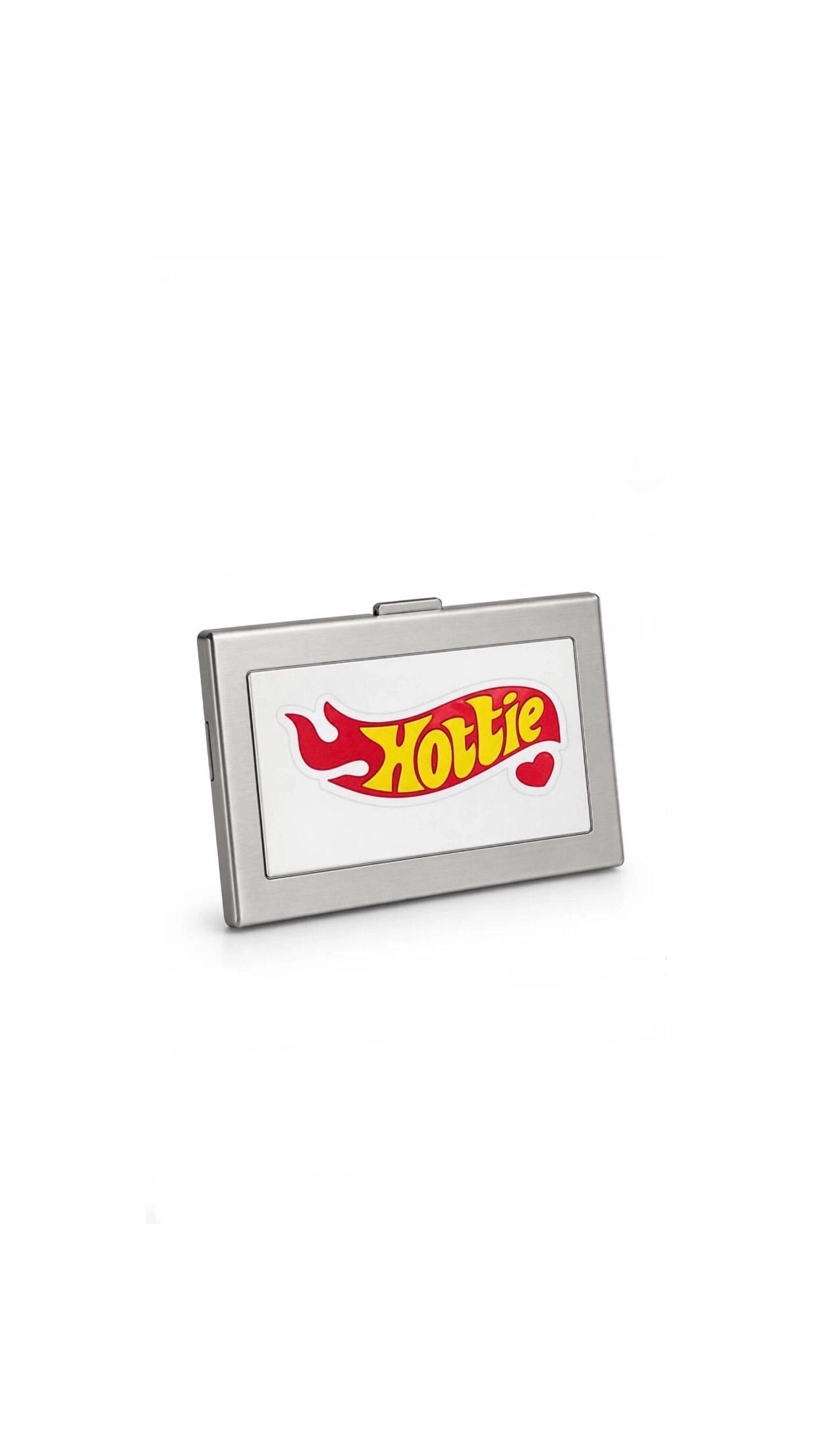 HOTTIE | CLASSIC METAL WALLET | SILVER 1
