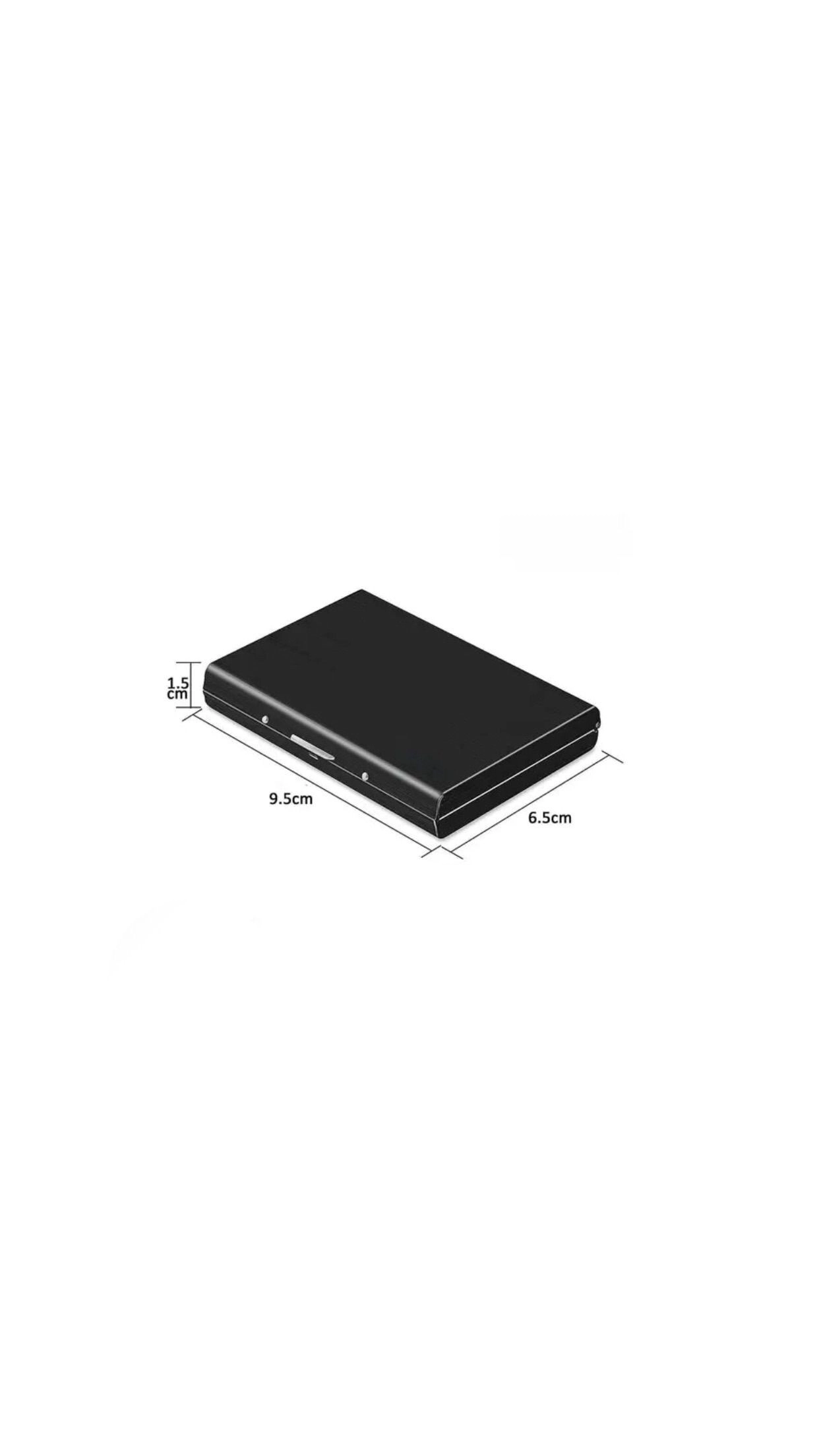 BORN TO BE ICONIC | CLASSIC METAL WALLET | SILVER 4