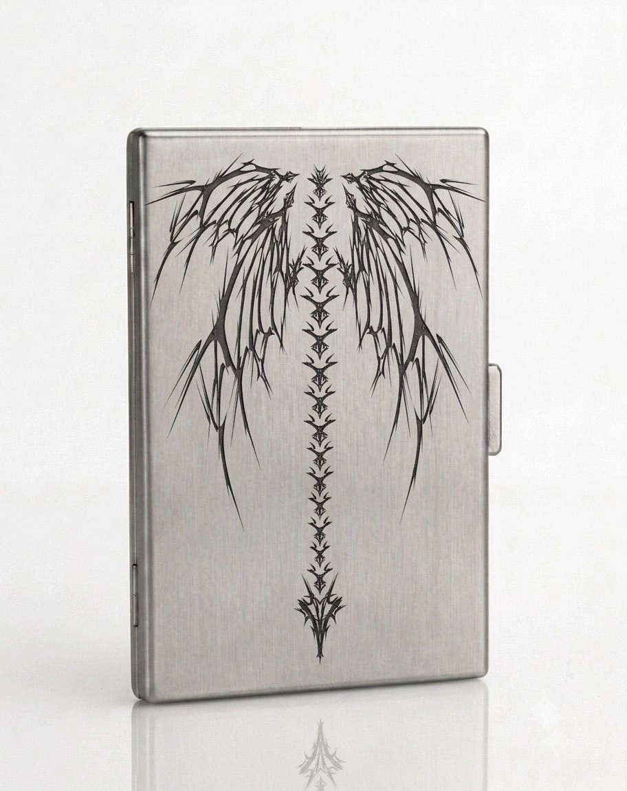 CROSS WINGS | CLASSIC METAL WALLET | SILVER 1