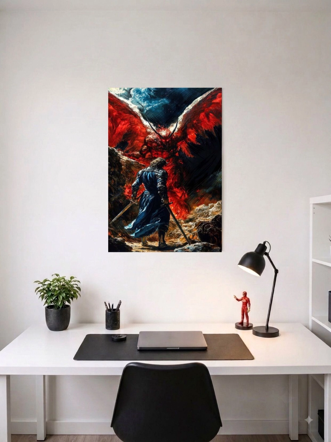 KNIGHT vs. DEMON | POSTER A3 | 1