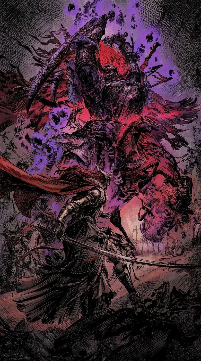 Crimson Battlefield | POSTER A3 | 2