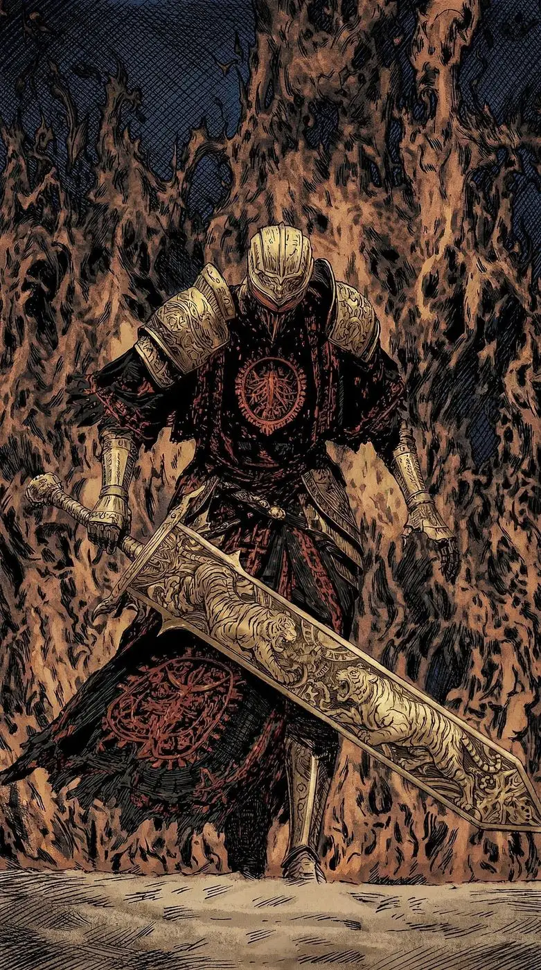 THE GOLDEN WARDEN | POSTER A3 | 2