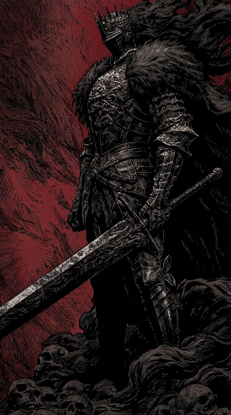 THE BLOOD KING | POSTER A4 | 2