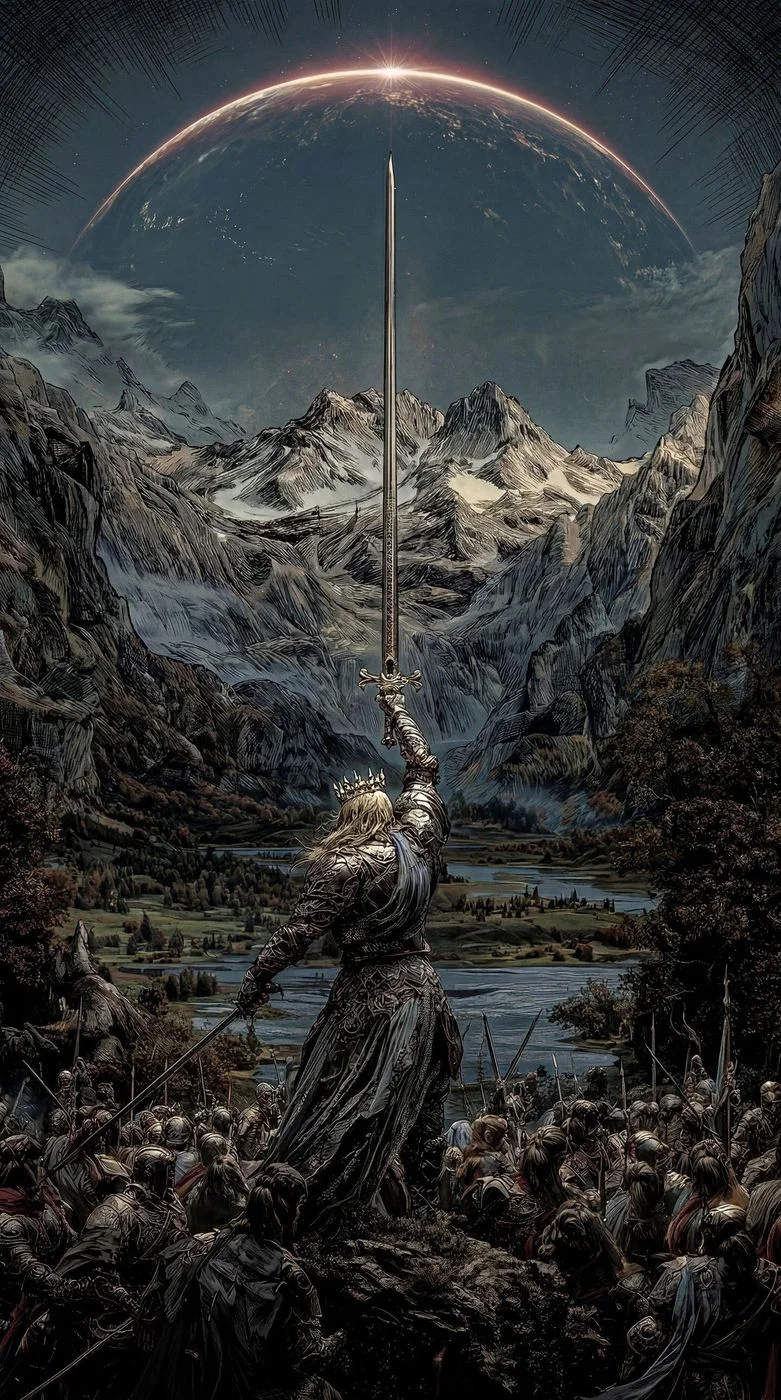 THE QUEEN OF THE LAST DAWN | POSTER A3 | 2