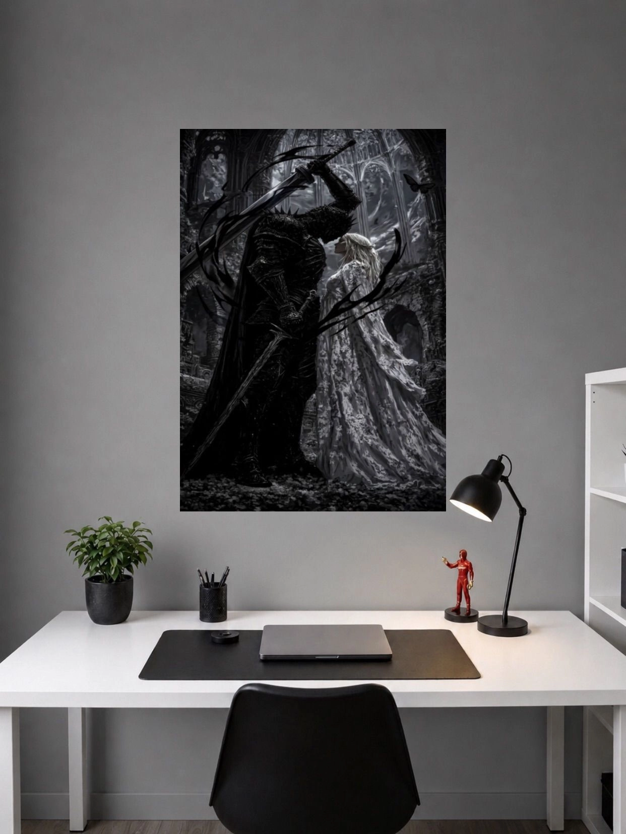 THE BLACK KNIGHT’S VOW | POSTER A3 | 1