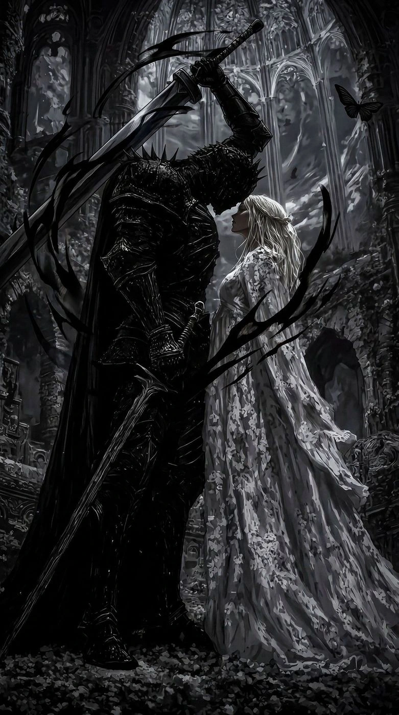 THE BLACK KNIGHT’S VOW | POSTER A3 | 2