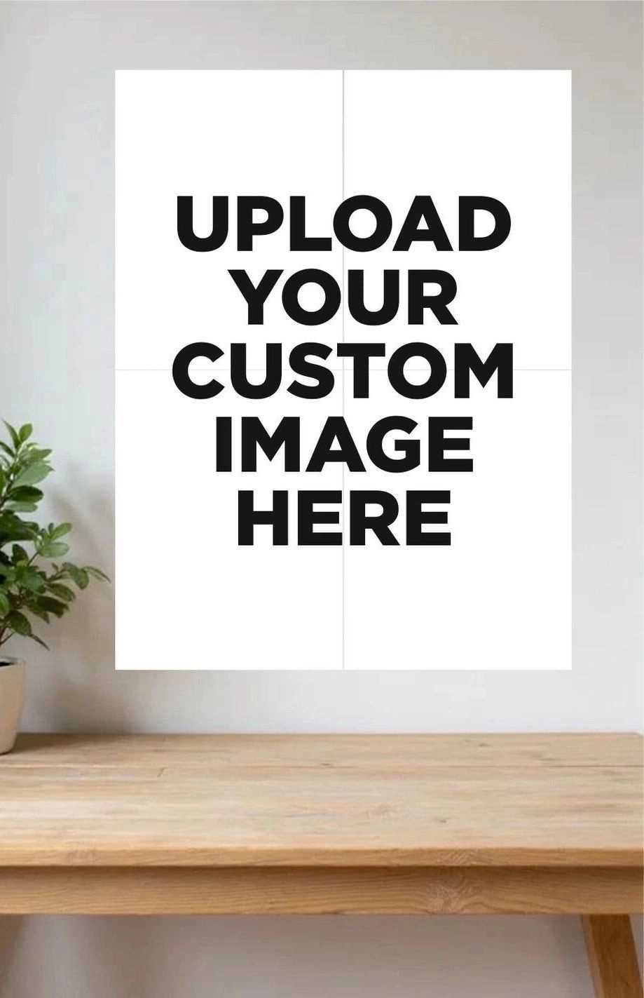 Customize Your Wall – 4-Piece Split Art Set (2×2 Grid) 2