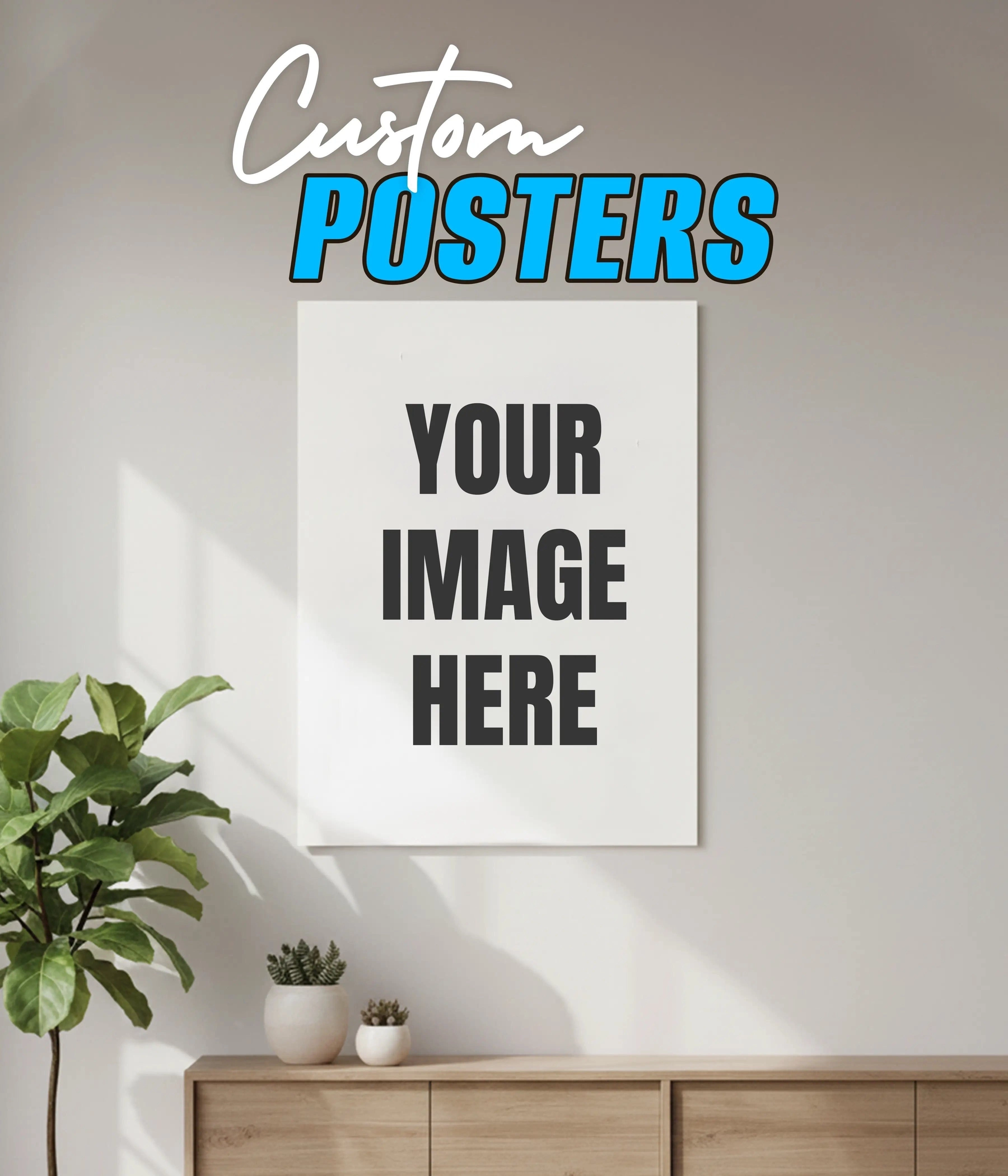 Single Customize Posters | A4, A3, 13x19 2