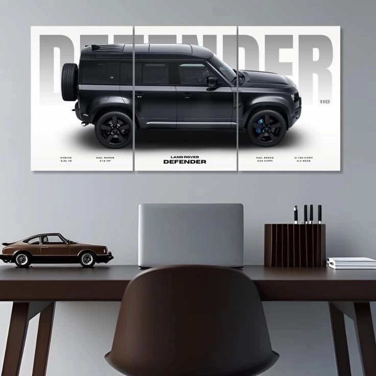 DEFENDER | 3 Panel Poster | A3 SIZE 1