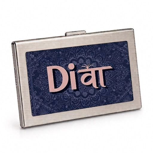 DIVA | CLASSIC METAL WALLET | SILVER 1