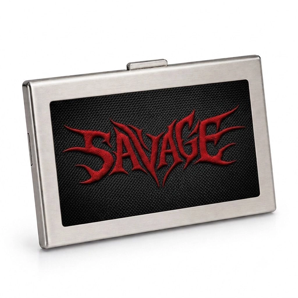SAVAGE | CLASSIC METAL WALLET | SILVER 1
