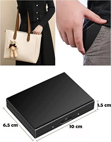BLACK | CLASSIC METALLIC WALLET