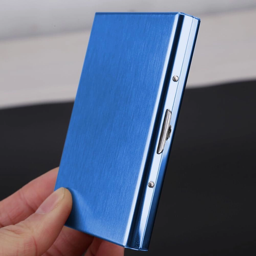 BLUE LIMITED EDITION | CLASSIC METALLIC WALLET