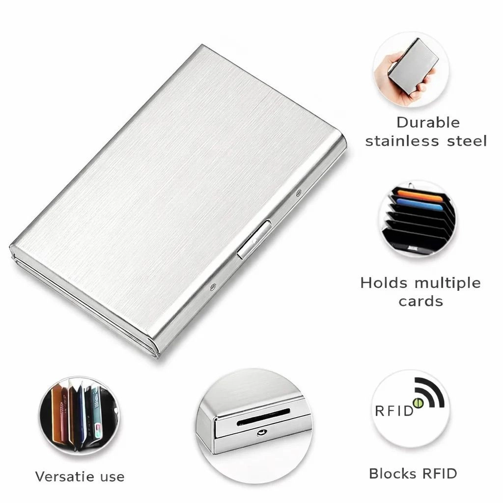 SILVER | CLASSIC METALLIC WALLET 4