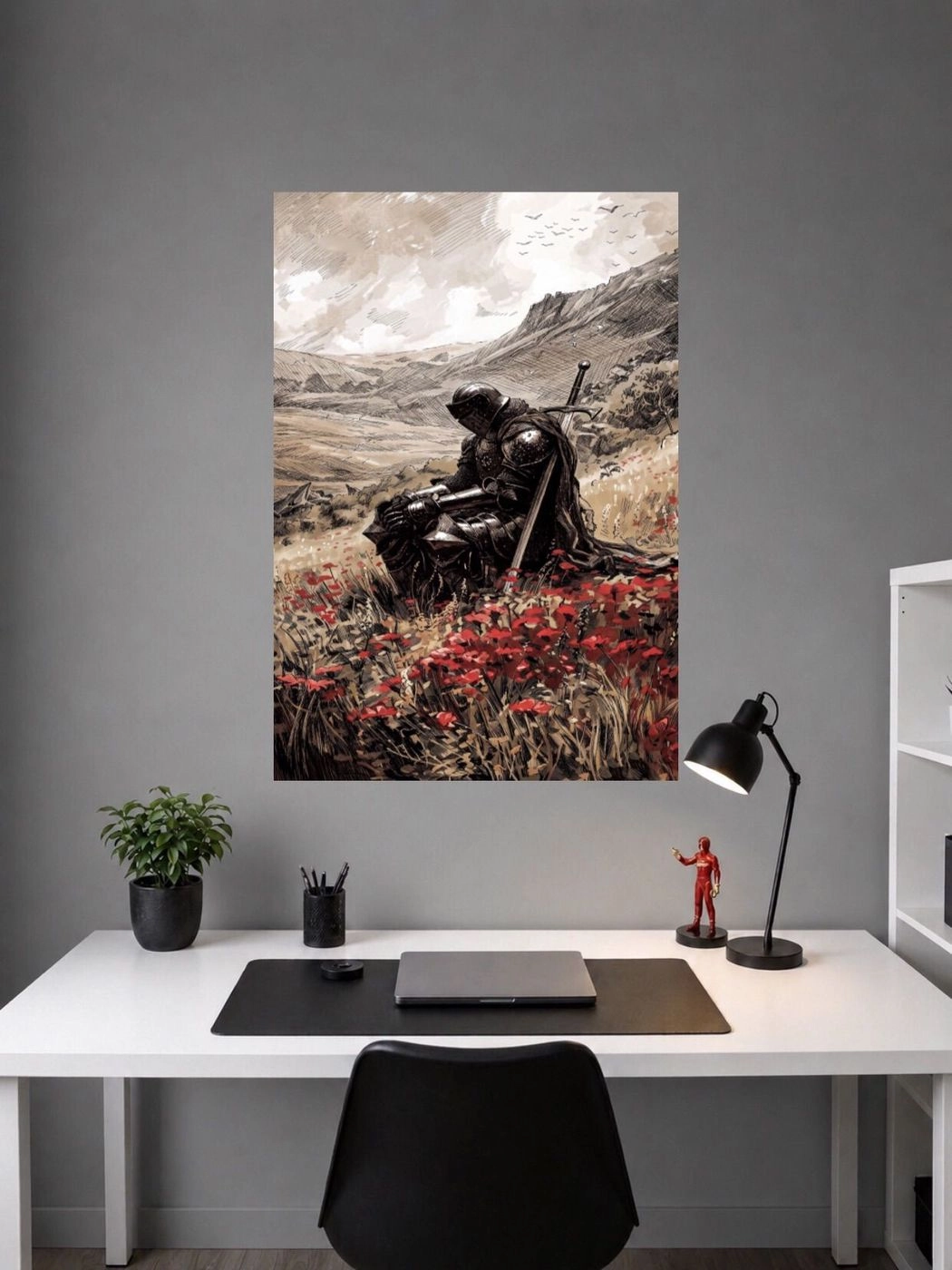 THE LONELY KNIGHT | POSTER A3 | 1
