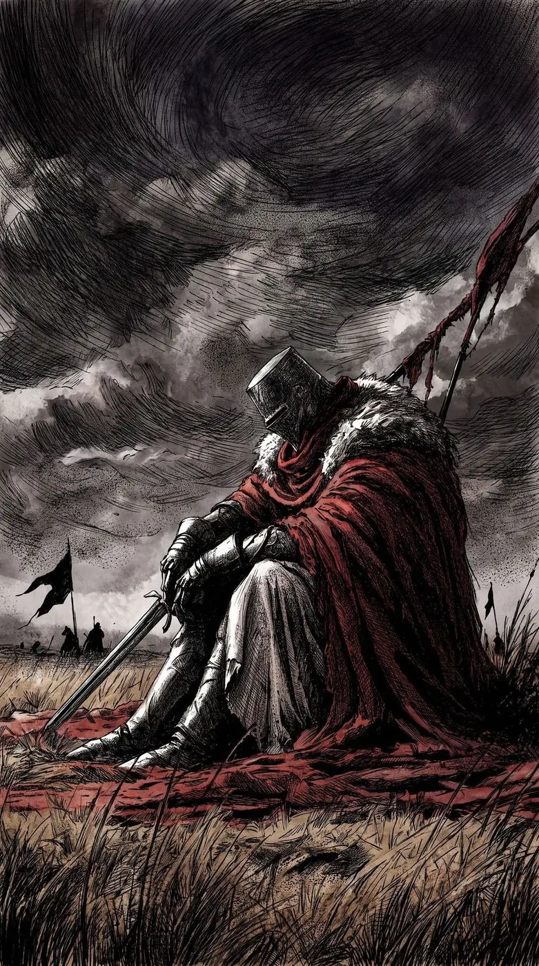 THE FALLEN KNIGHT | POSTER A3 | 2