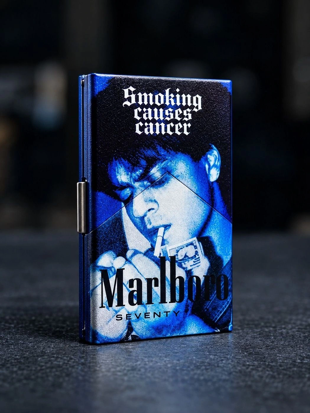 MARLBORO SRK | CLASSIC METAL WALLET | BLUE 1