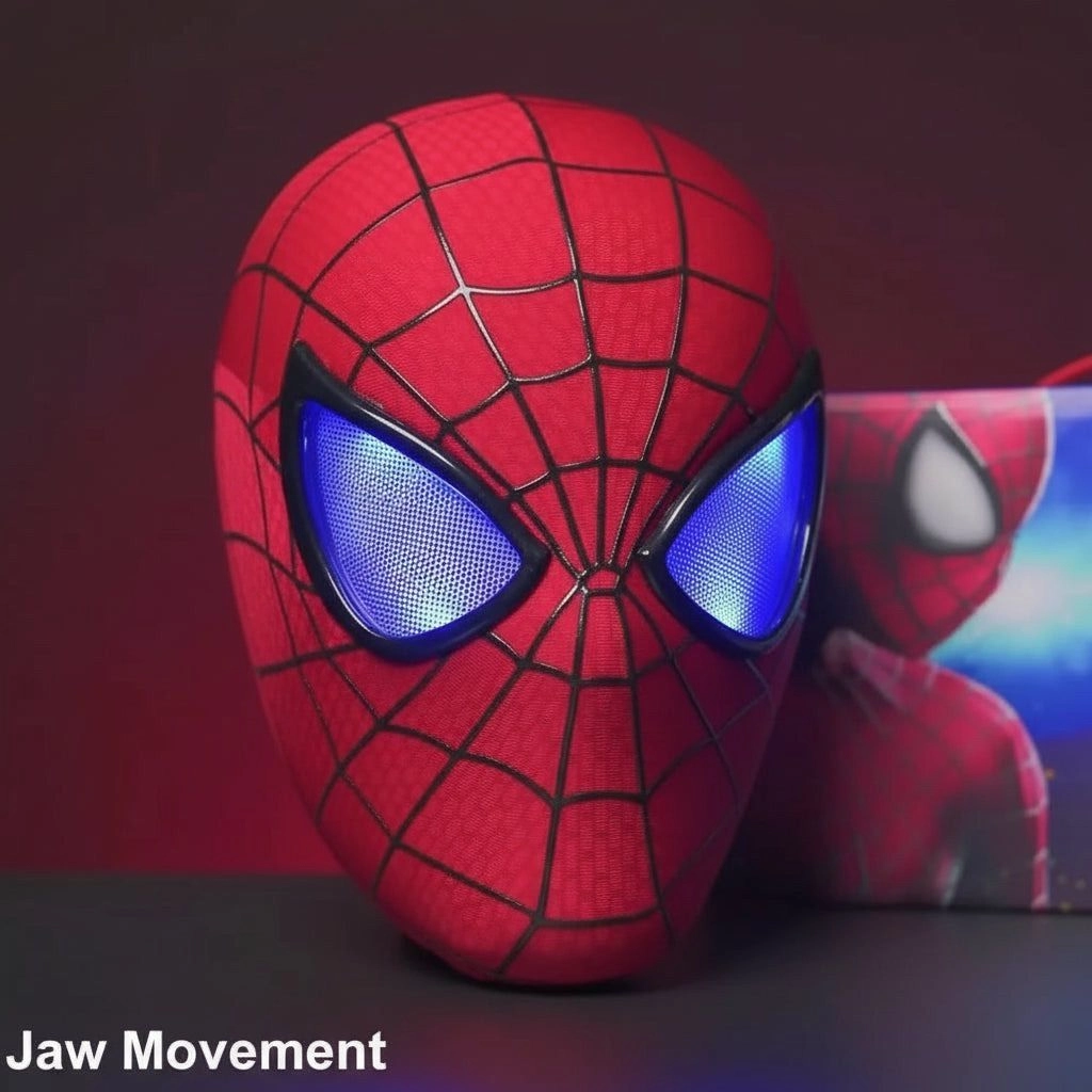 Amazing Spider Man Mask With Led Jaw Control 1