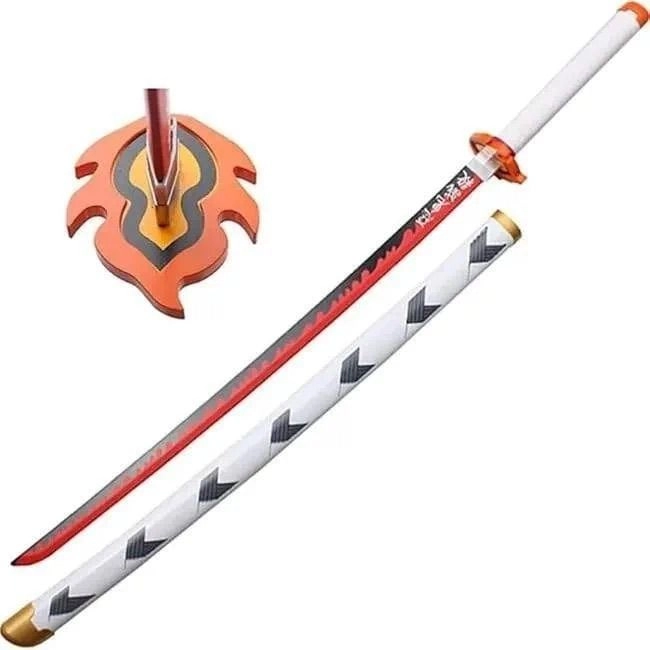 Rengoku Wooden Katana (104cm) 1