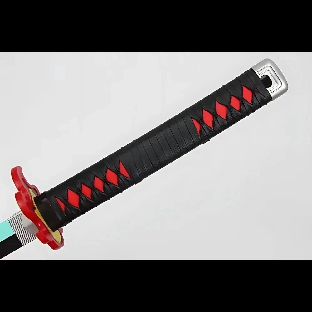 Tanjiro Kamado Blue Blade Wooden Katana (104cm) 3