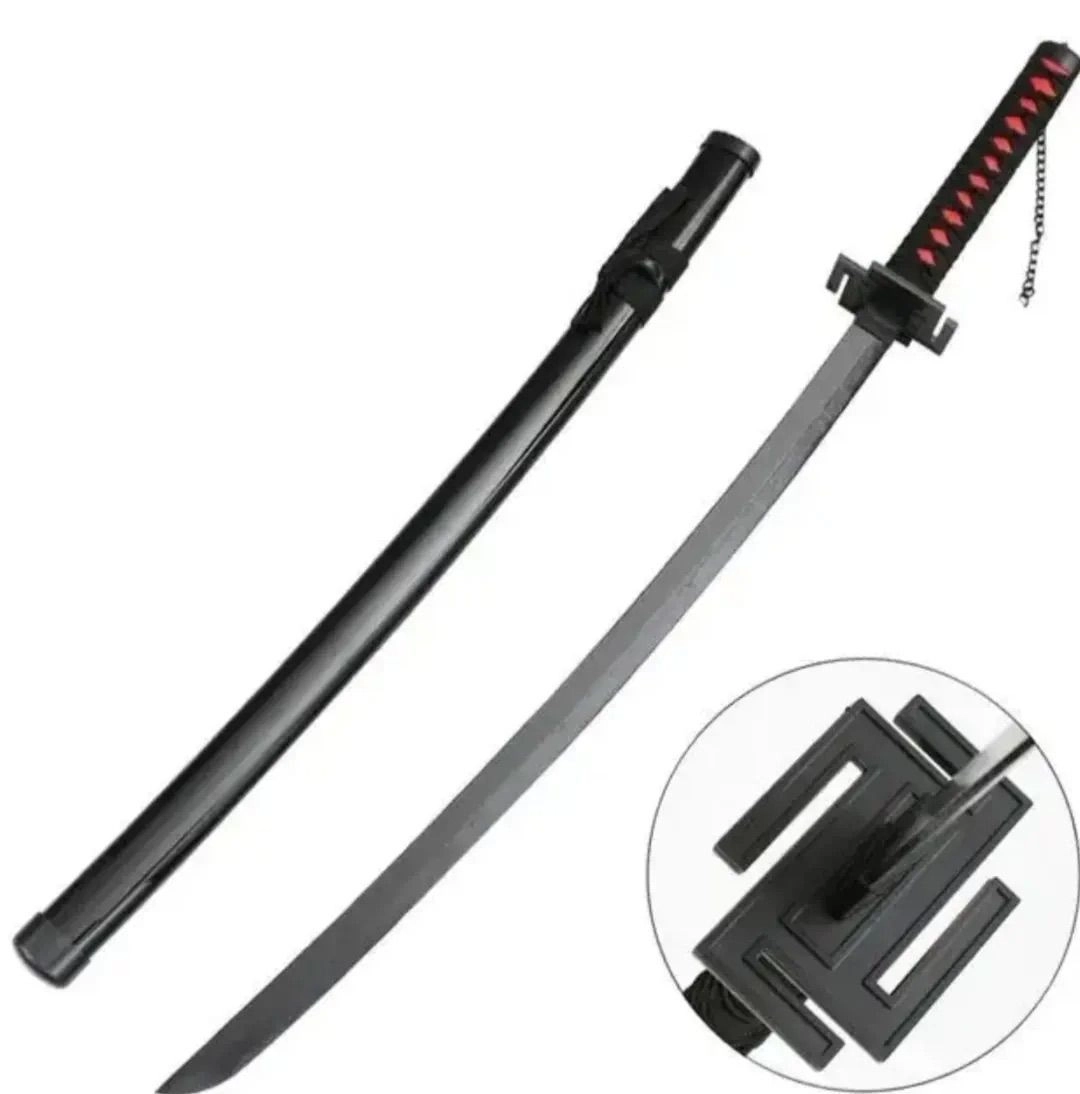 Bleach Ichigo Kurosaki Tensa Zangetsu Wooden Katana (104cm)