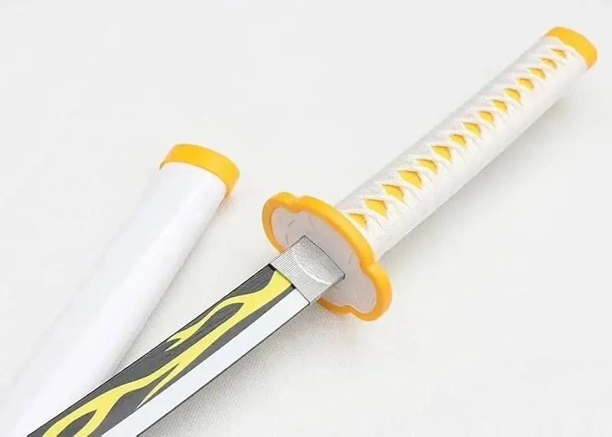 Zenitsu Agatsuma Wooden Katana (104cm) 5